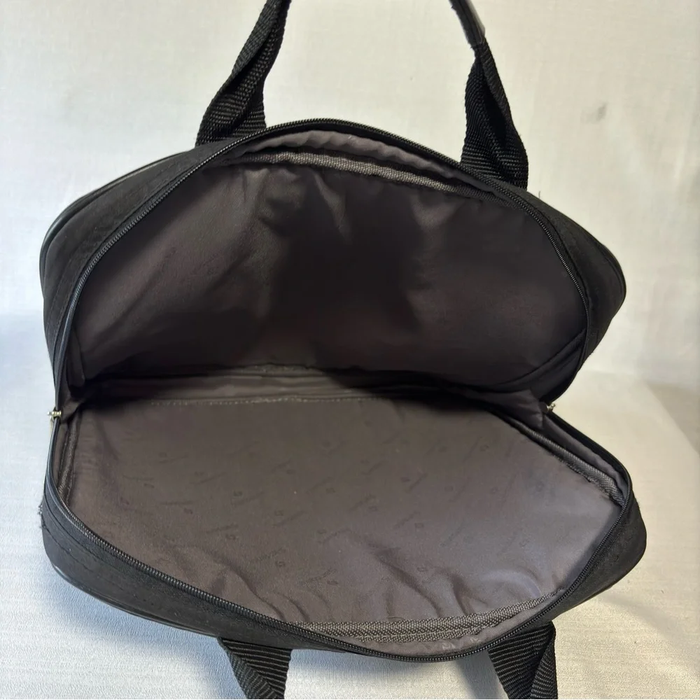 Samsonite Briefcase Laptop Travel Case Tote Bag Black 15x12 with handles